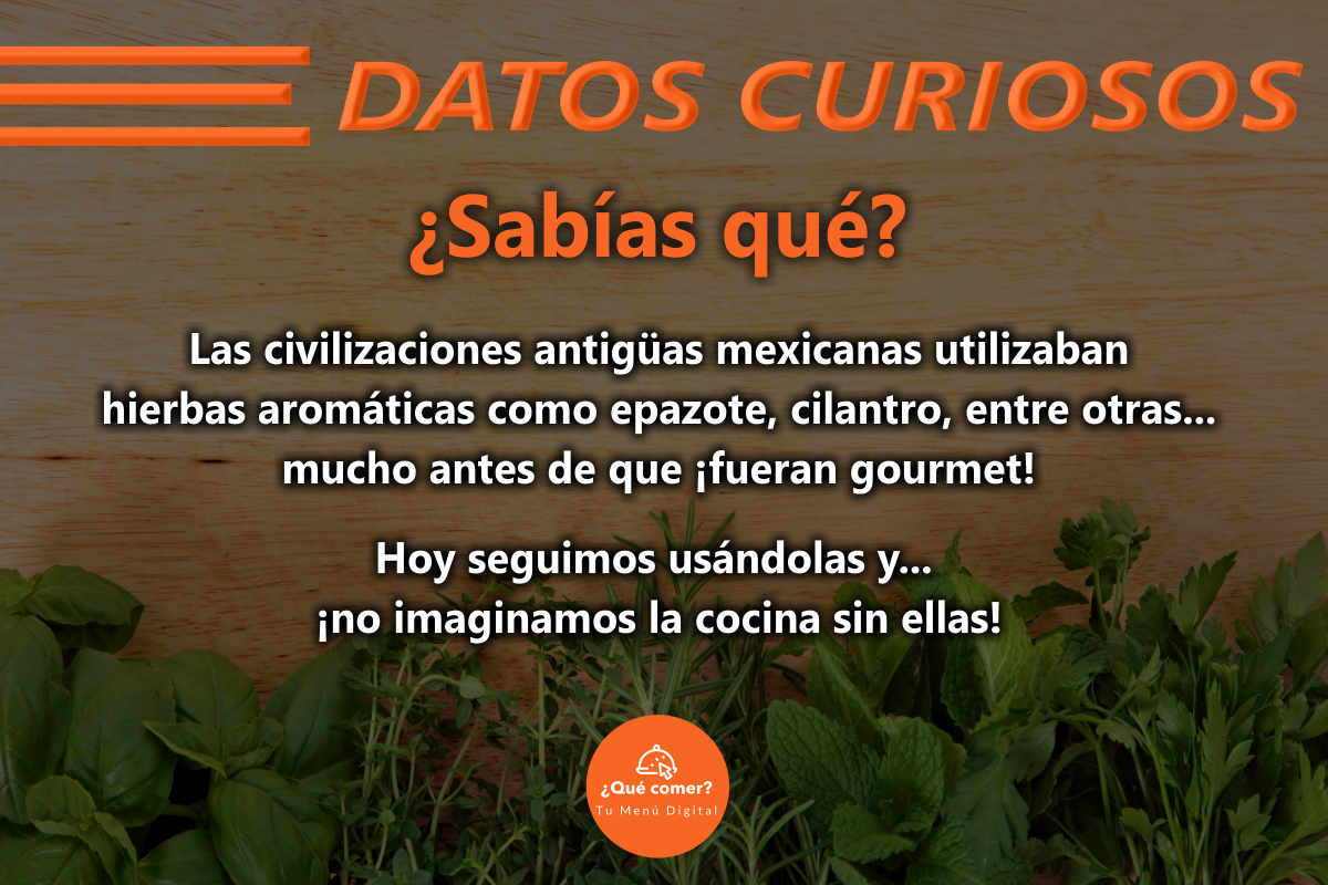 Uso de hierbas aromáticas en la cocina mexicana